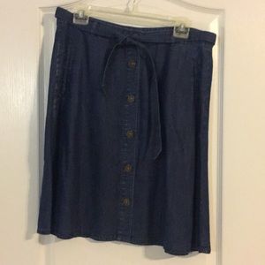 Denim Skirt